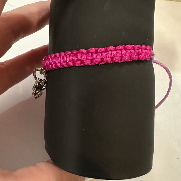 Handmade Pink bracelet - Picture 2 of 3